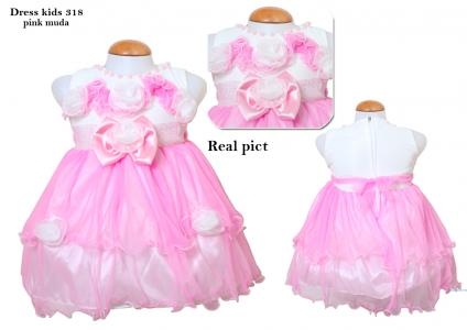 Dress kids 318 pink muda