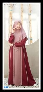 Syari Girl Ramadhani maroon