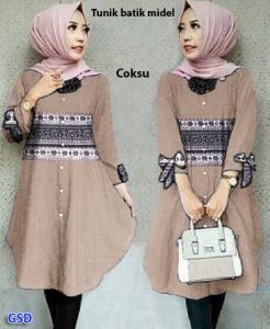 Tunik batik midel coksu