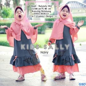 Syari sally kids navy