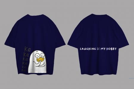 VABA Oversized Tshirt laughing duck | Kaos Streetwear Unisex