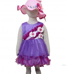 Dress kids tinsley ungu