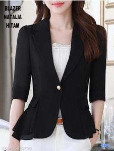 Blazer Natalia hitam