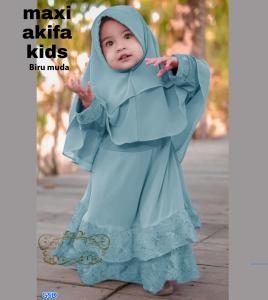 Maxi Akifa kids maroon