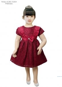 Dress Kid Clara Maroon