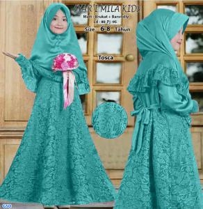 Syari mila brukat kids tosca