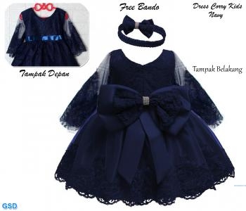 Dress Kids Cozy Navy