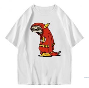 Hi VABA Oversized Red Loris Tshirt | Kaos Streetwear Unisex Tee