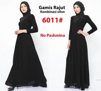 Gamis import 6011 black