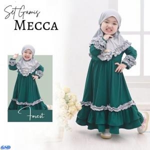 Set Syari mecca kids cherry