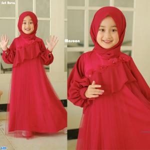 Set Reva Kids Hijau Sage