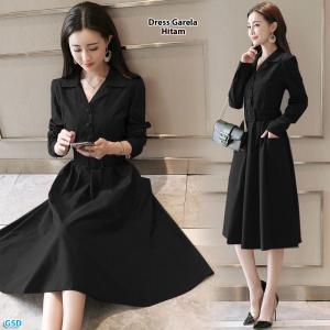 Dress garela hitam