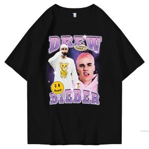 Anetarouca Oversized justi bieber Tshirt | Kaos Distro Streetwear Unisex Tee