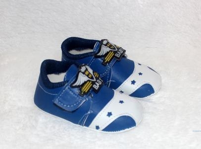 Sepatu Bayi Biru Wing