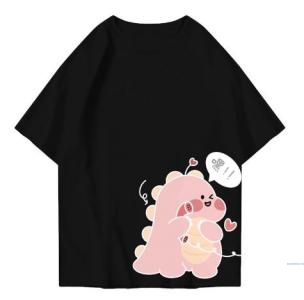 Hi VABA Oversized Couple Dino Tshirt | Kaos Streetwear Unisex Tee