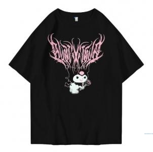 Hi VABA Oversized Kuromi Tshirt | Kaos Streetwear Unisex Tee