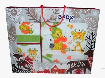 Set Bayi 3in1 Animal Oren