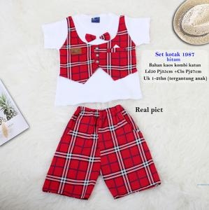 Set kotak 1987 merah