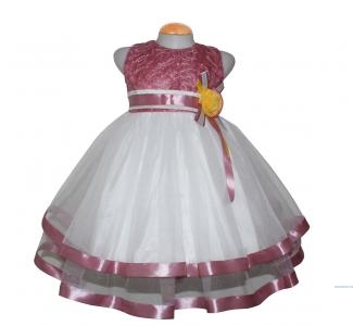 Dress Kids Isabel Brukat pink