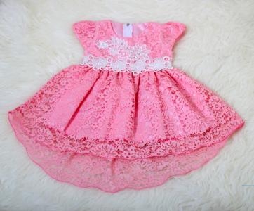 Dress brukat alice pink