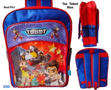 tas sekolah tobot ransel blue