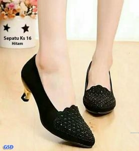 Sepatu Ks16 hitam