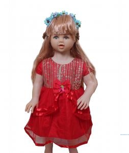 Dress Kids Auri red