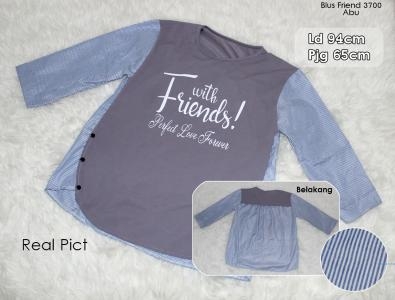 Blus Friends 3700 abu