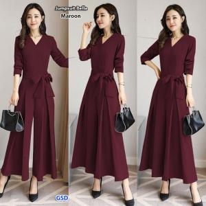 Jumpsuit bella maroon