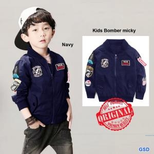 Kids Bomber mickey Navy