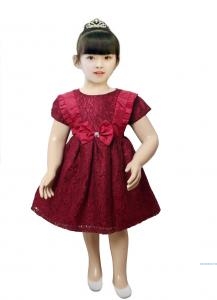 Dress Kid Clara Maroon