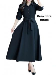 Dress citra hitam