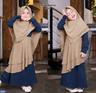 Hijab sakina navy