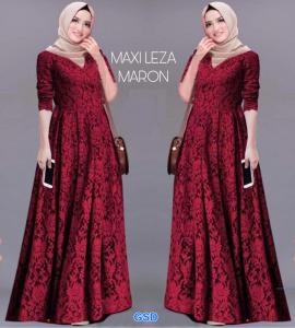 Maxi Leza maroon