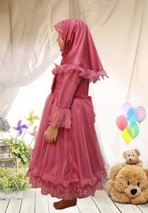 Set Hijab Kids J570 Dusty