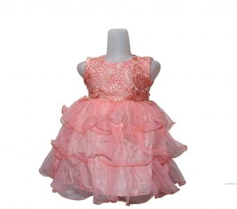 Dress kids collen peach