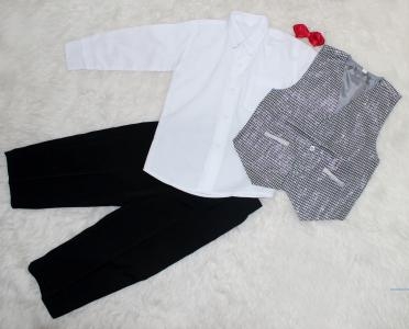 Set Jas Anak 4in1 Hitam 0022