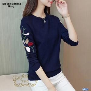 Blouse mariska hitam