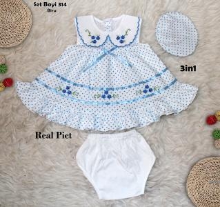 Set Bayi 314 3in1 Biru