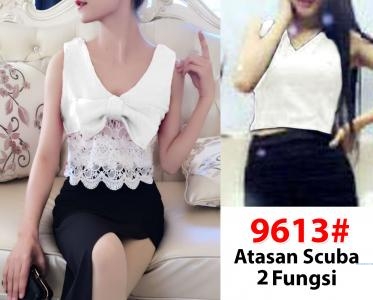 Blouse import 9613 white