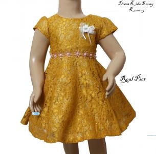 Dress Kids emmy kuning