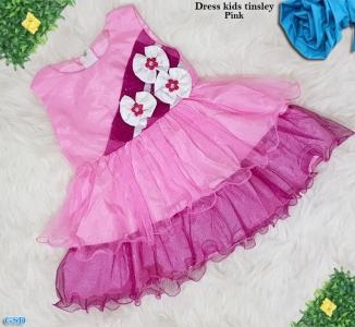 Dress kids tinsley pink