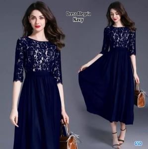 Dress Alegria navy