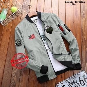 Jaket Bomber division abu