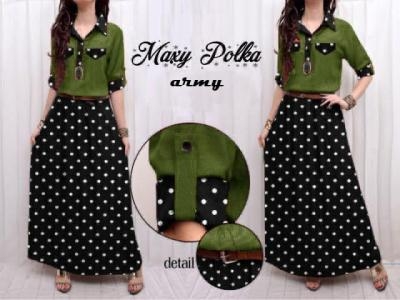 Maxi polka Rayon Armi