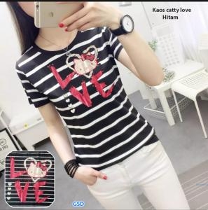 Kaos salur catty love htm