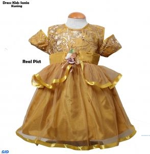 Dress Kids Sonia Kuning