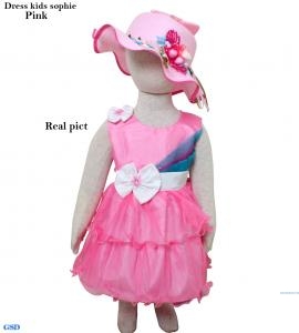 Dress kids sophie pink