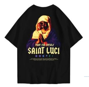 Hi VABA Oversized Saint Luci Tshirt | Kaos Streetwear Unisex Tee