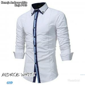 Kemeja andreas white-kmja P043